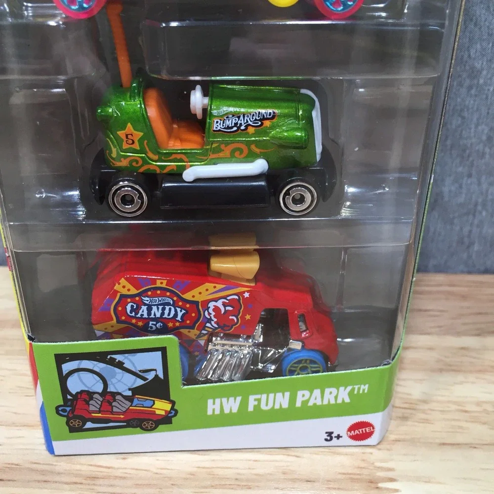 Hot Wheels Kids Toy Cars HW Fun Park 5-Pack JCP94 Multicolor